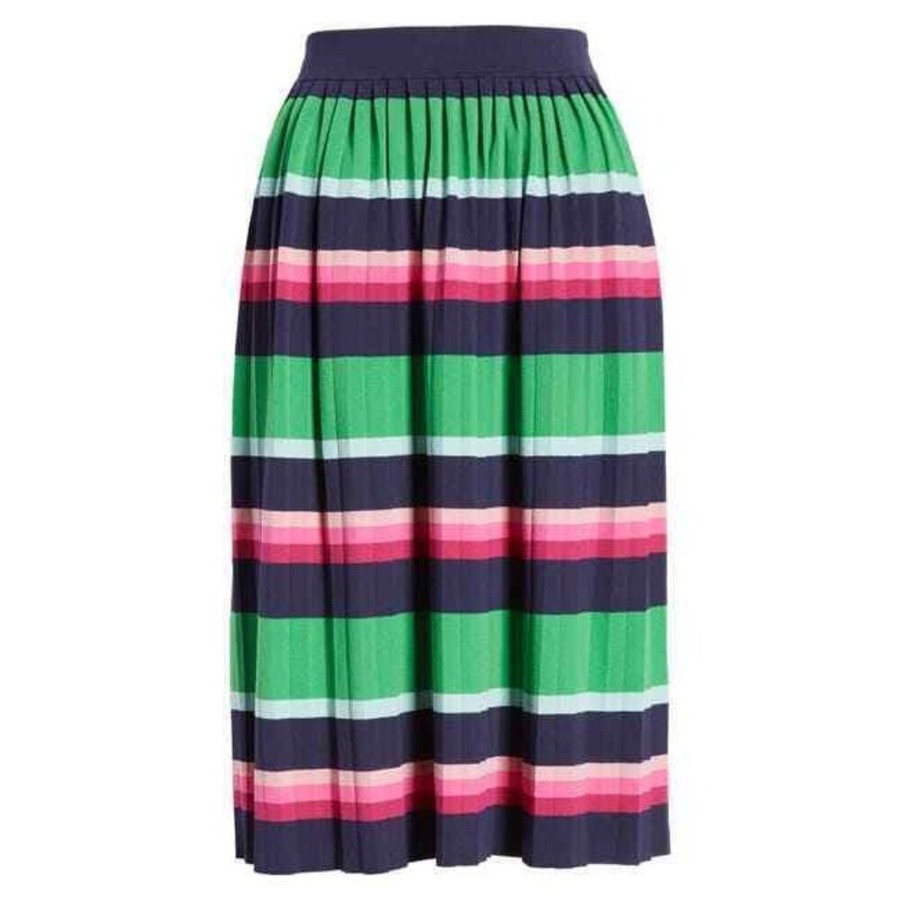 Ted Baker London Aliccio Supernatural Stripe Knit Skirt SZ 2 Ted US 6 NWT - Picture 5 of 6